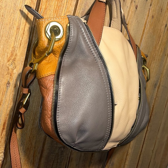 Oryany Leather Shoulder Bag - Picture 2 of 11